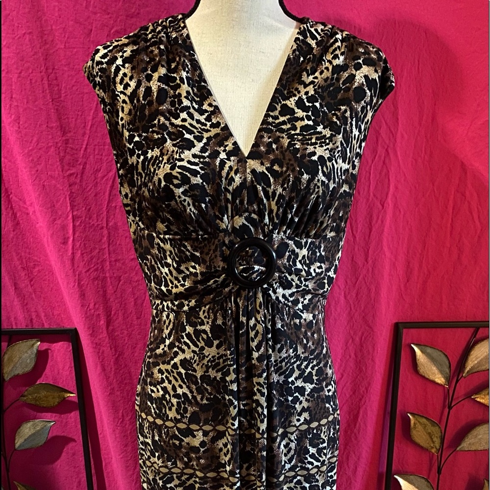 👗Dress by Glamour Tiger Print Size 10
